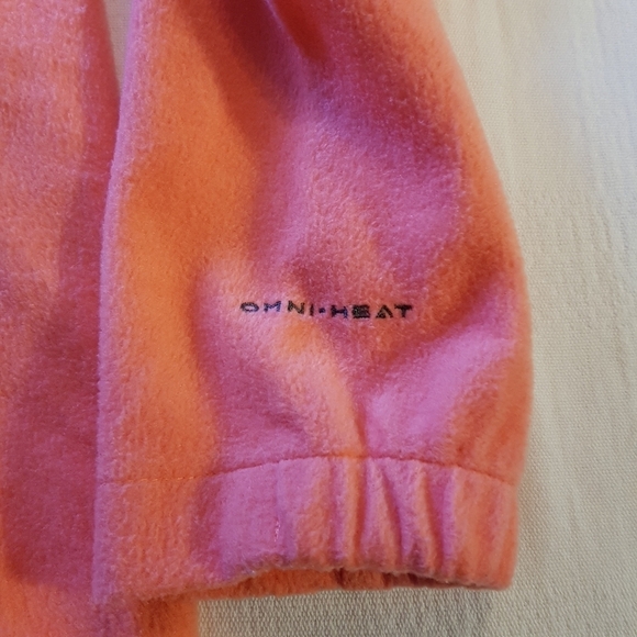 Columbia fleece jacket, inside of a 3 in 1 pink girls large - Picture 2 of 6